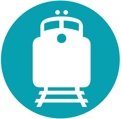 Historic Train pictogram
