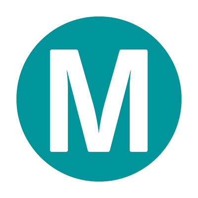 Suburban train pictogram