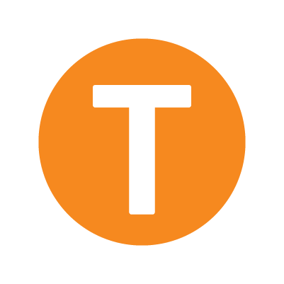 Long distance train pictogram